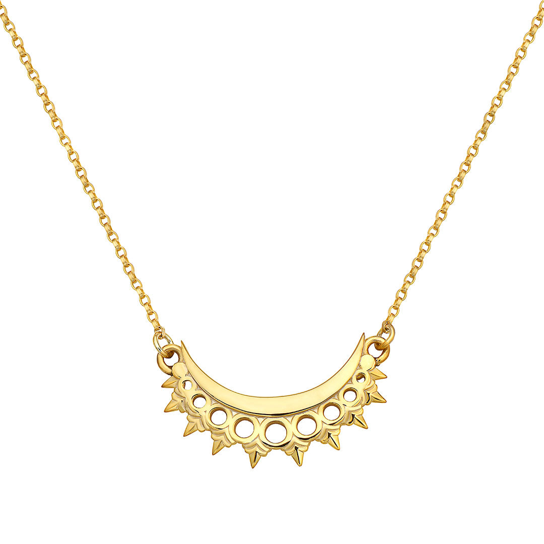 Waning Moon Necklace
