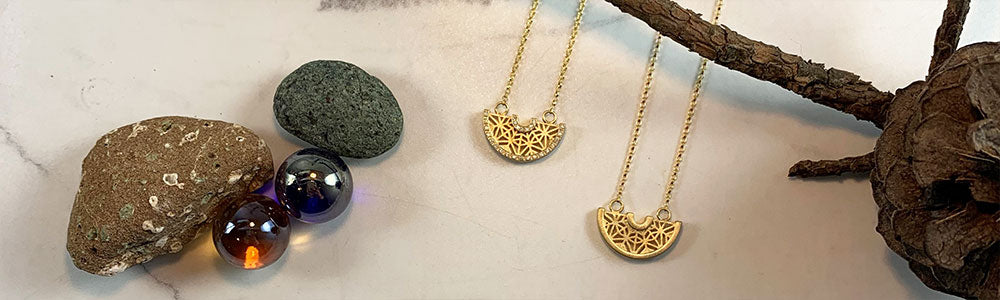 Jewelry crafted with timeless patterns and marks
