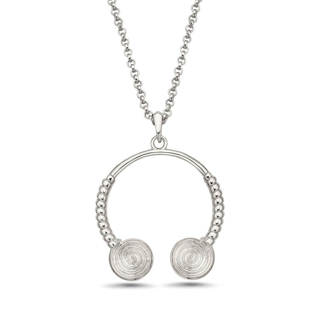 Collier Double Spirale