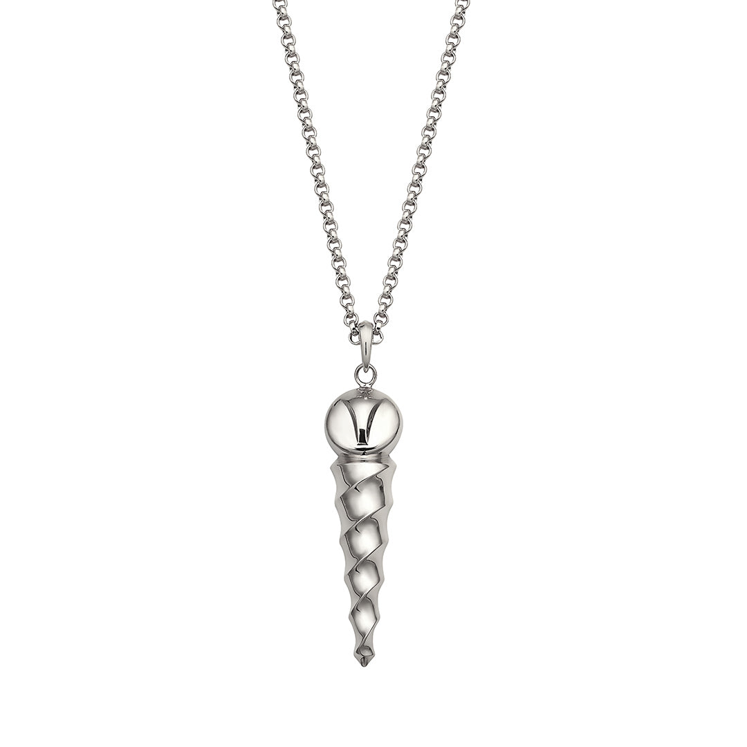 Mooned Horn Amulet Necklace