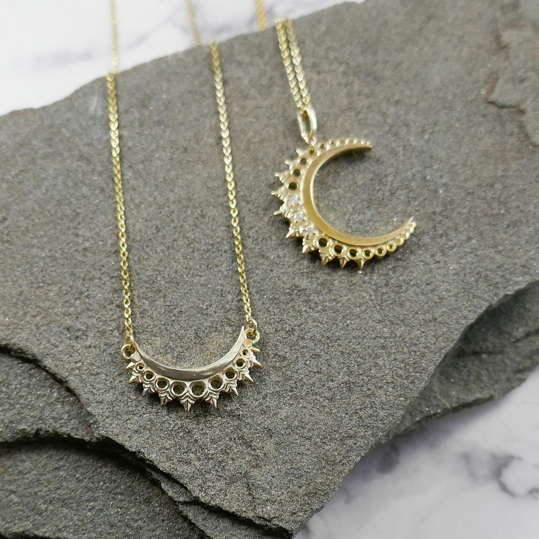 Waning Moon Necklace